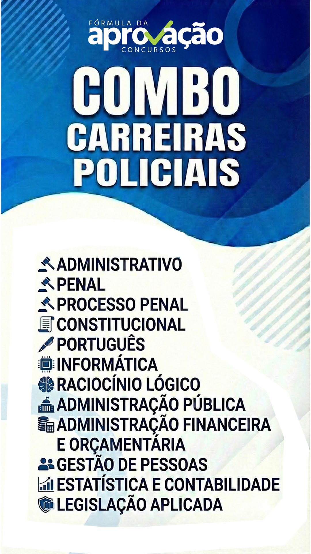 Combo Carreiras Policiais