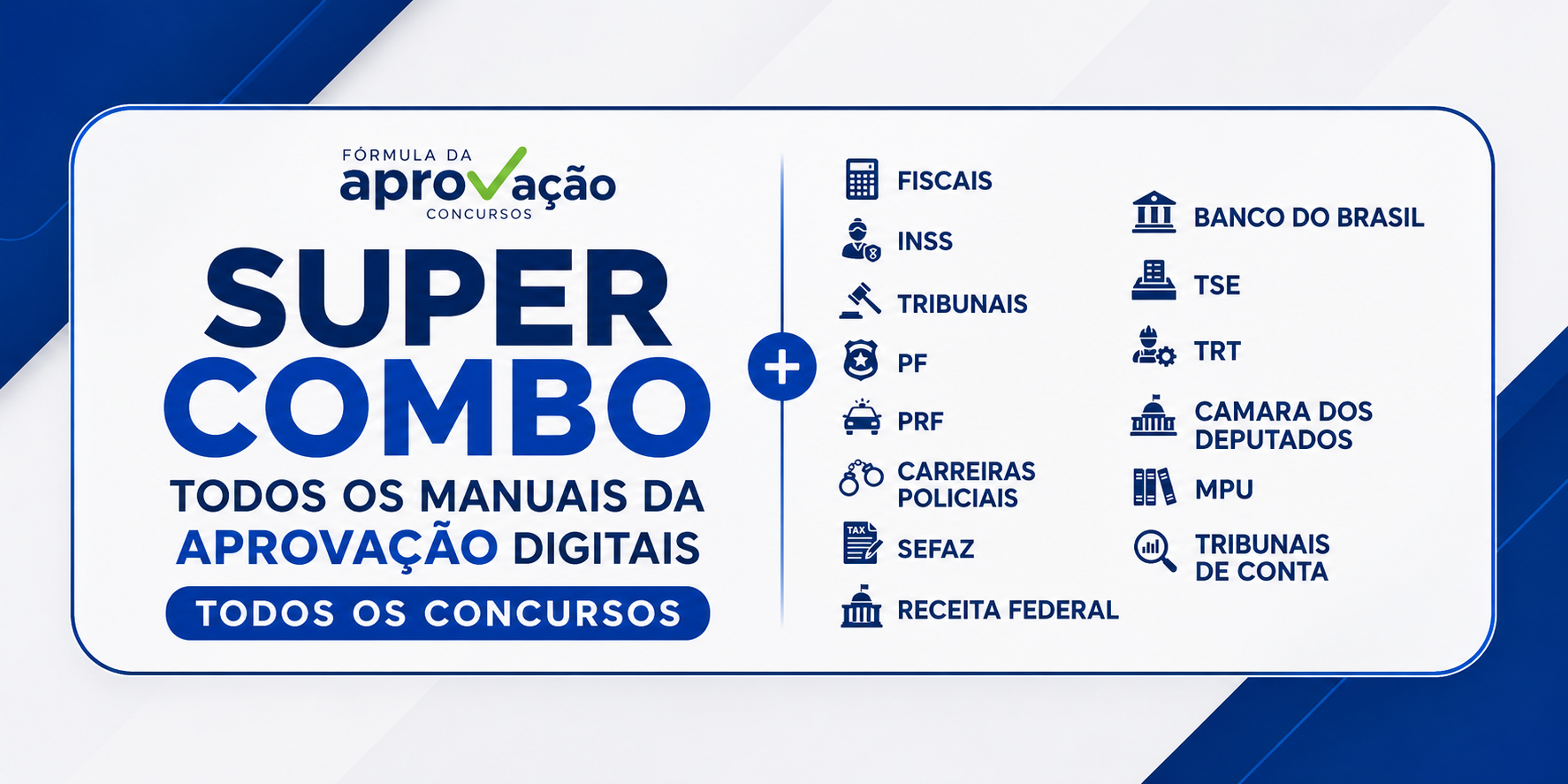 Combo Digital Carreiras Policiais